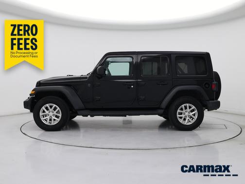 Black 2023 Jeep Wrangler Unlimited Sport S