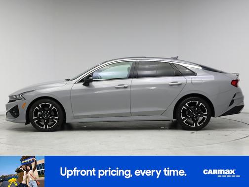 Gray 2021 Kia K5 GT-Line