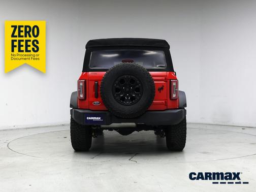 Red 2022 Ford Bronco Wildtrak