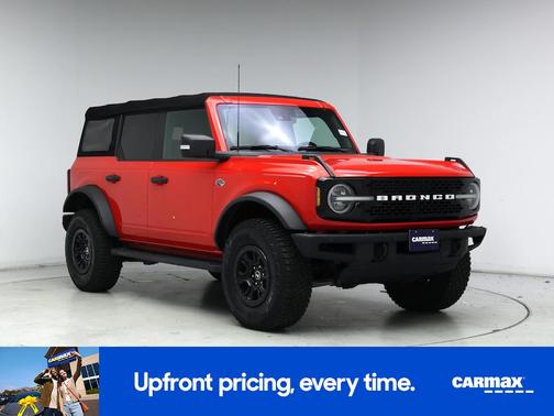 Red 2022 Ford Bronco Wildtrak