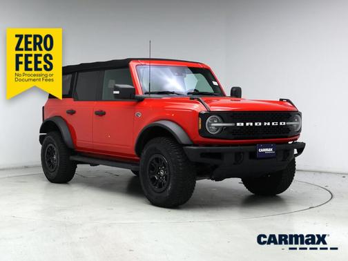 Red 2022 Ford Bronco Wildtrak