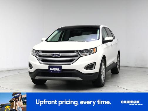 White 2016 Ford Edge Titanium