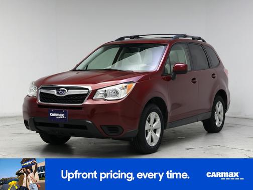 Red 2016 Subaru Forester 2.5I Premium