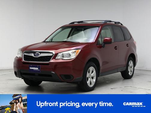 Red 2016 Subaru Forester 2.5I Premium