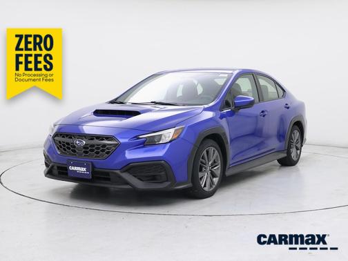 Blue 2022 Subaru WRX