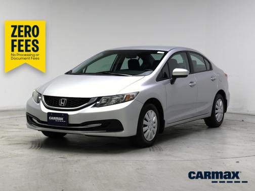 Silver 2014 Honda Civic LX