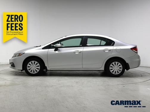 Silver 2014 Honda Civic LX