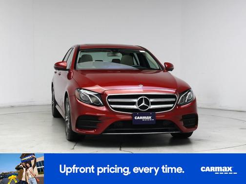 Red 2019 Mercedes-Benz E-Class