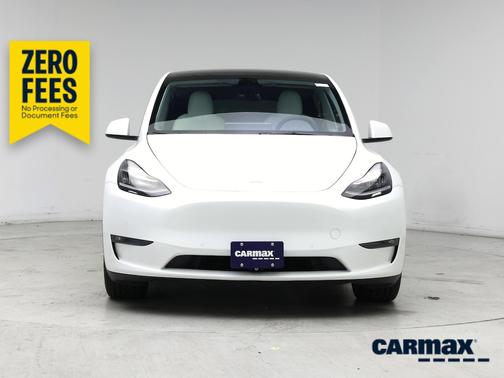 White 2022 Tesla Model Y Long Range