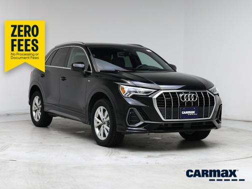 Black 2025 Audi Q3 S-Line Premium
