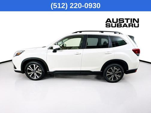 Crystal White Pearl 2024 Subaru Forester Limited