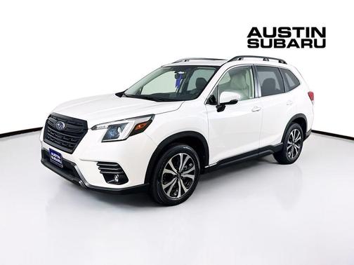 Crystal White Pearl 2024 Subaru Forester Limited