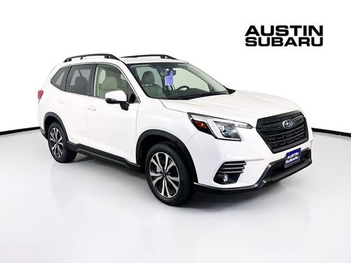Crystal White Pearl 2024 Subaru Forester Limited
