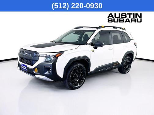 Crystal White Pearl 2026 Subaru Forester Wilderness