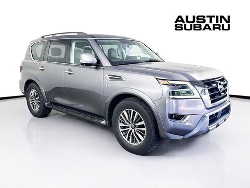 Gun Metallic 2021 Nissan Armada SL