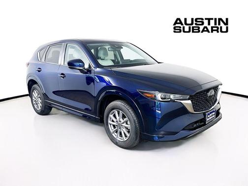 Deep Crystal Blue Mica 2025 Mazda CX-5 2.5 S Preferred Package