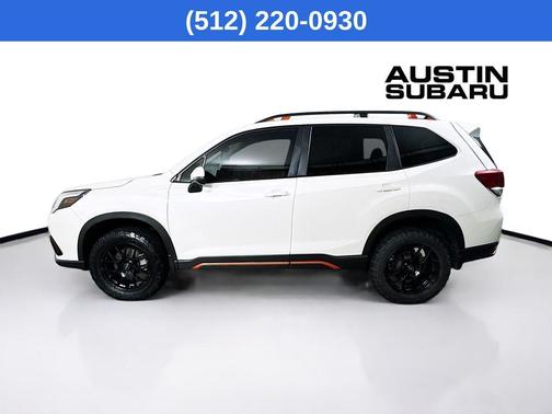 Crystal White Pearl 2023 Subaru Forester Sport