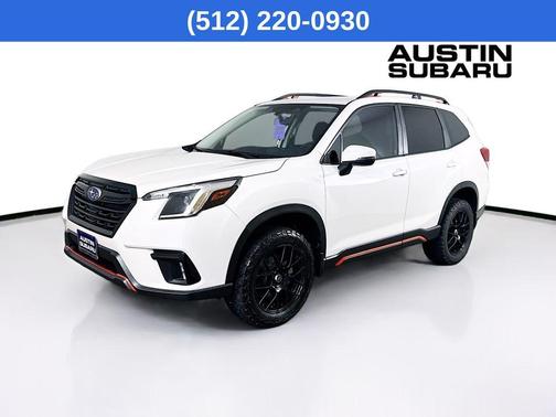 Crystal White Pearl 2023 Subaru Forester Sport