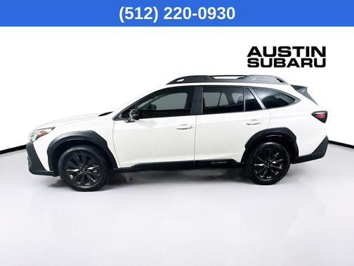Crystal White Pearl 2025 Subaru Outback Onyx Edition XT