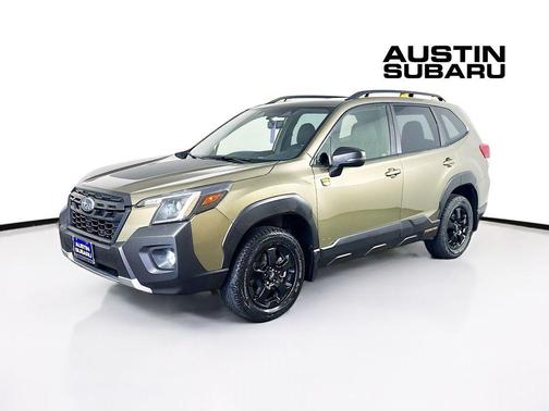 Autumn Green Metallic 2023 Subaru Forester Wilderness