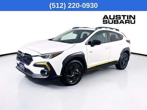 Crystal White Pearl 2025 Subaru Crosstrek Sport