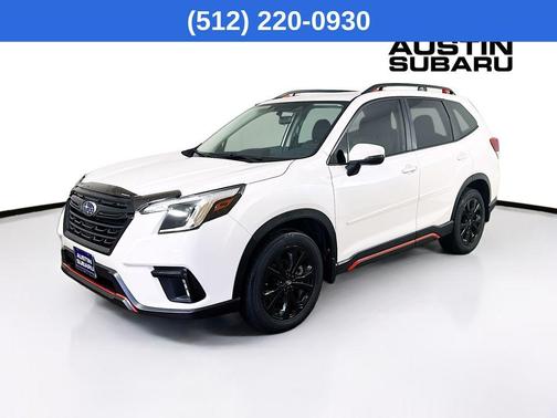 Crystal White Pearl 2024 Subaru Forester Sport