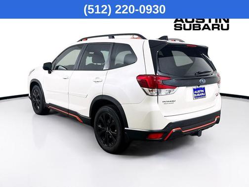 Crystal White Pearl 2024 Subaru Forester Sport