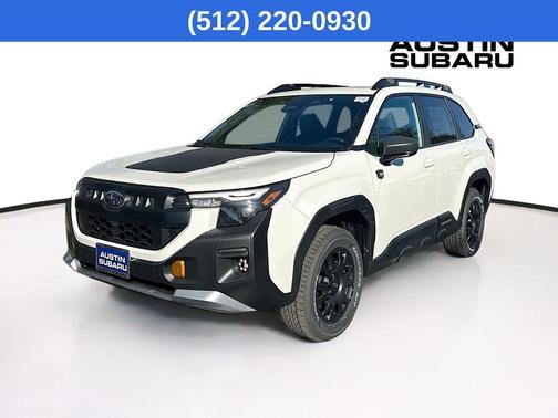 Crystal White Pearl 2026 Subaru Forester Wilderness