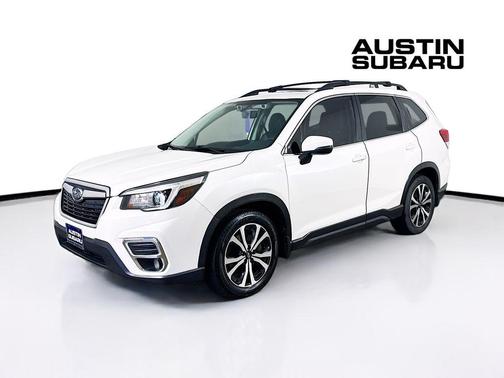 Crystal White Pearl 2019 Subaru Forester Limited