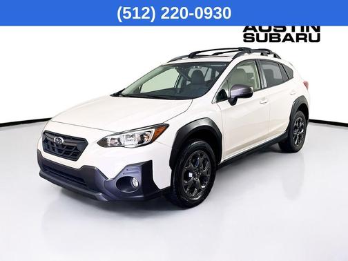Crystal White Pearl 2023 Subaru Crosstrek Sport