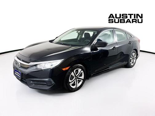 Crystal Black Pearl 2017 Honda Civic LX