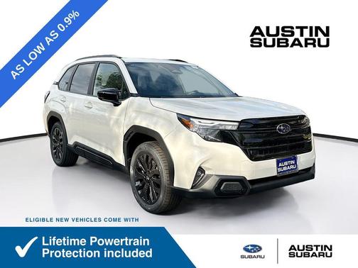 Crystal White Pearl 2026 Subaru Forester Sport