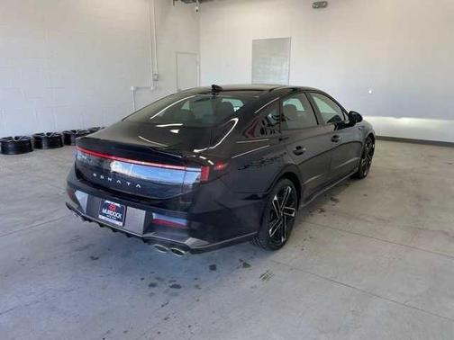 Carbon Blue 2025 Hyundai SONATA N Line