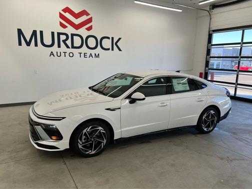 Serenity White 2026 Hyundai SONATA SEL
