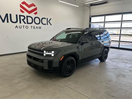 Hampton Gray 2026 Hyundai SANTA FE HEV Calligraphy