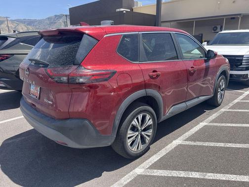 Scarlet Ember Tintcoat 2023 Nissan Rogue SV