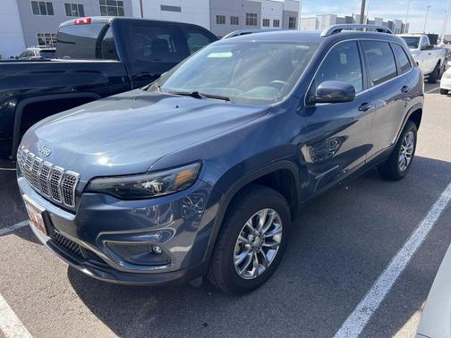 Slate Blue Pearlcoat 2021 Jeep Cherokee Latitude Lux
