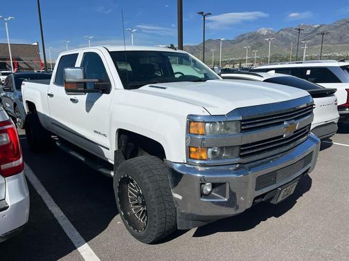 Summit White 2015 Chevrolet Silverado 2500 LTZ