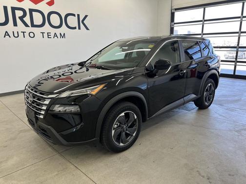 Super Black 2025 Nissan Rogue SV