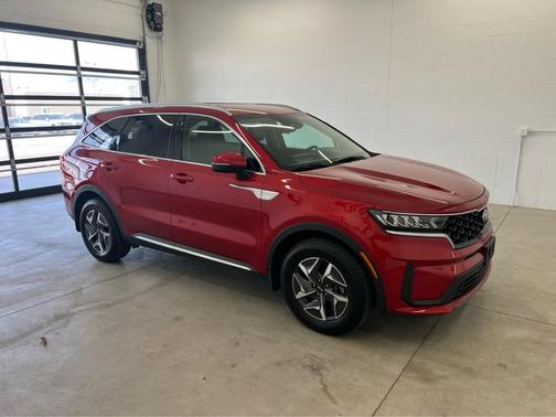 Runway Red 2021 Kia Sorento Hybrid S
