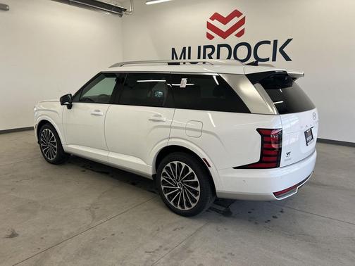 Creamy White Pearl 2026 Hyundai Palisade Hybrid Calligraphy