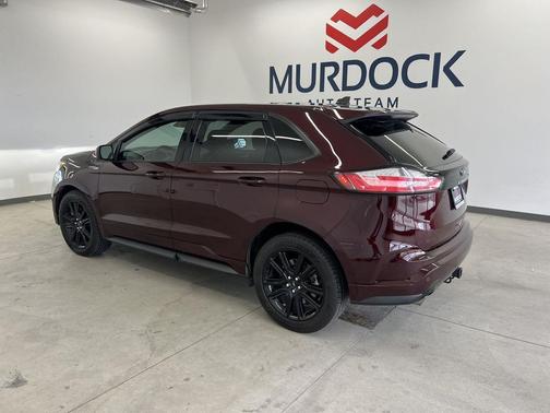 Burgundy Velvet Metallic Tinted Clearcoat 2021 Ford Edge ST Line