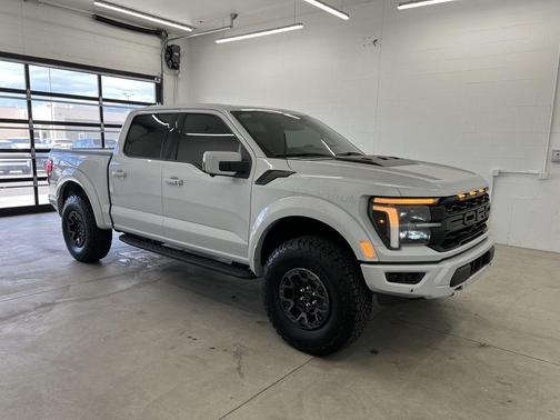 Space White Metallic 2025 Ford F-150 Raptor