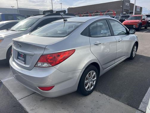 Ironman Silver Metallic 2014 Hyundai Accent GLS