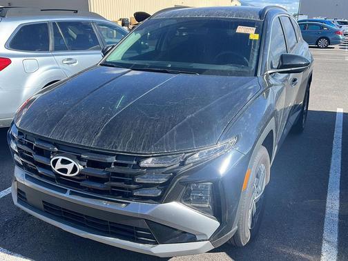 Ash Black 2025 Hyundai TUCSON Hybrid Blue