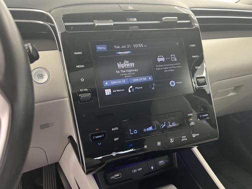 Amazon Gray 2022 Hyundai TUCSON SEL