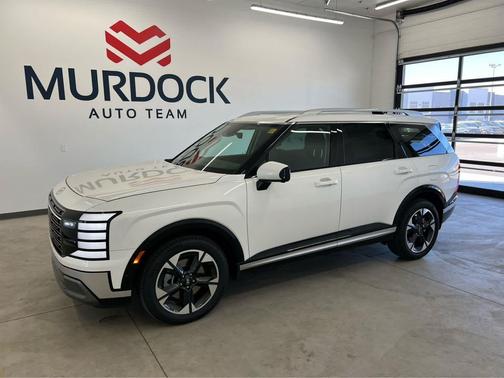 Creamy White Pearl 2026 Hyundai Palisade Hybrid Limited