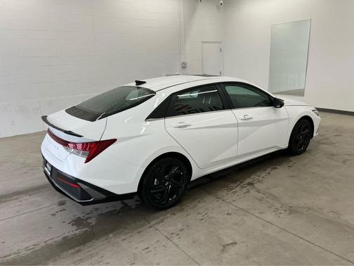 Serenity White 2026 Hyundai ELANTRA Sport