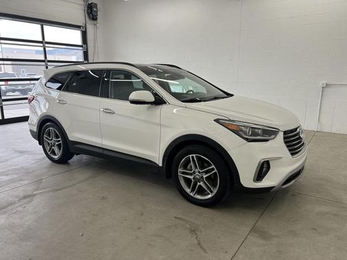 Monaco White 2018 Hyundai SANTA FE SE Ultimate