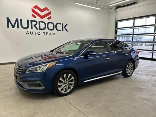 Lakeside Blue 2017 Hyundai SONATA Sport